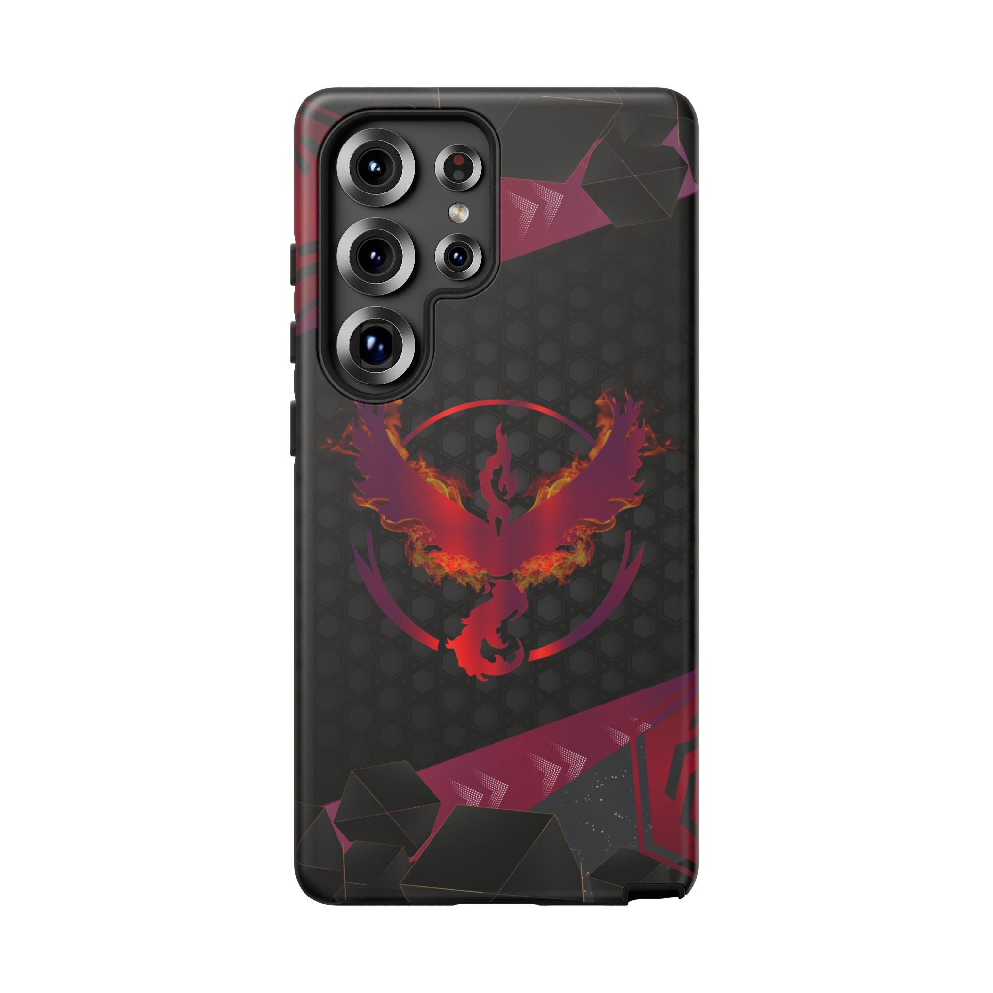 Pokémon Phone Case – Team Valor Tough & Rugged Dual-Layer Protection for iPhone, Samsung, Pixel | Wireless Charging Ready