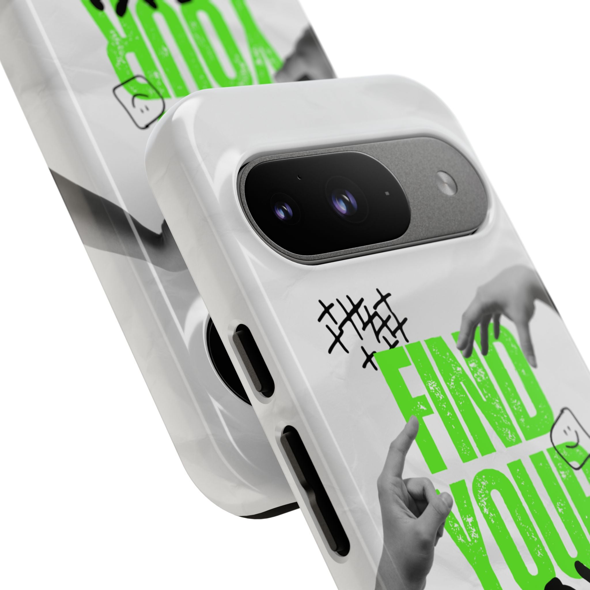 Phone Cases - Find Your Joy Themed Tough Phone Protection for iPhone, Samsung, Google Pixel (Matte/Glossy)