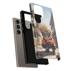 Chibi Naruto Tough Phone Case – Anime Protective Case for iPhone & Samsung, UV Resistant, Durable & Stylish