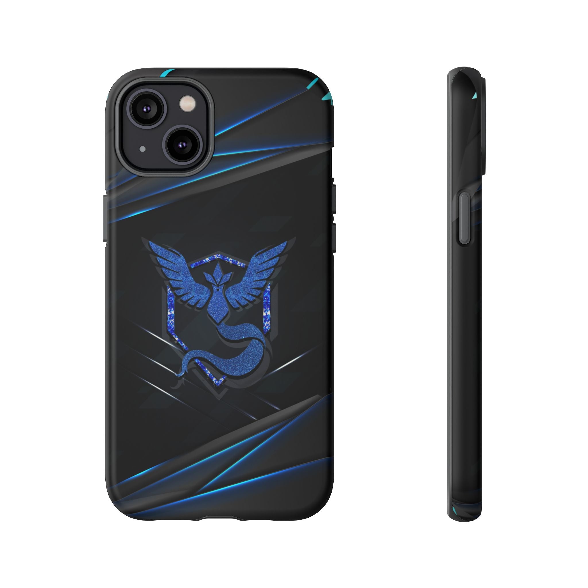 Team Mystic Phone Case - Tough Dual-Layer Protective Case for iPhone, Samsung, Pixel