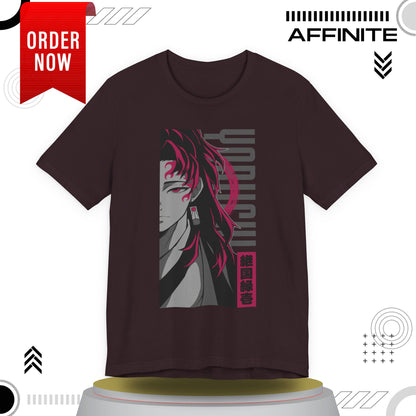 T-Shirt Yoriichi Anime T-Shirt - Demon Slayer Inspired Graphic Tee (Unisex Cotton)