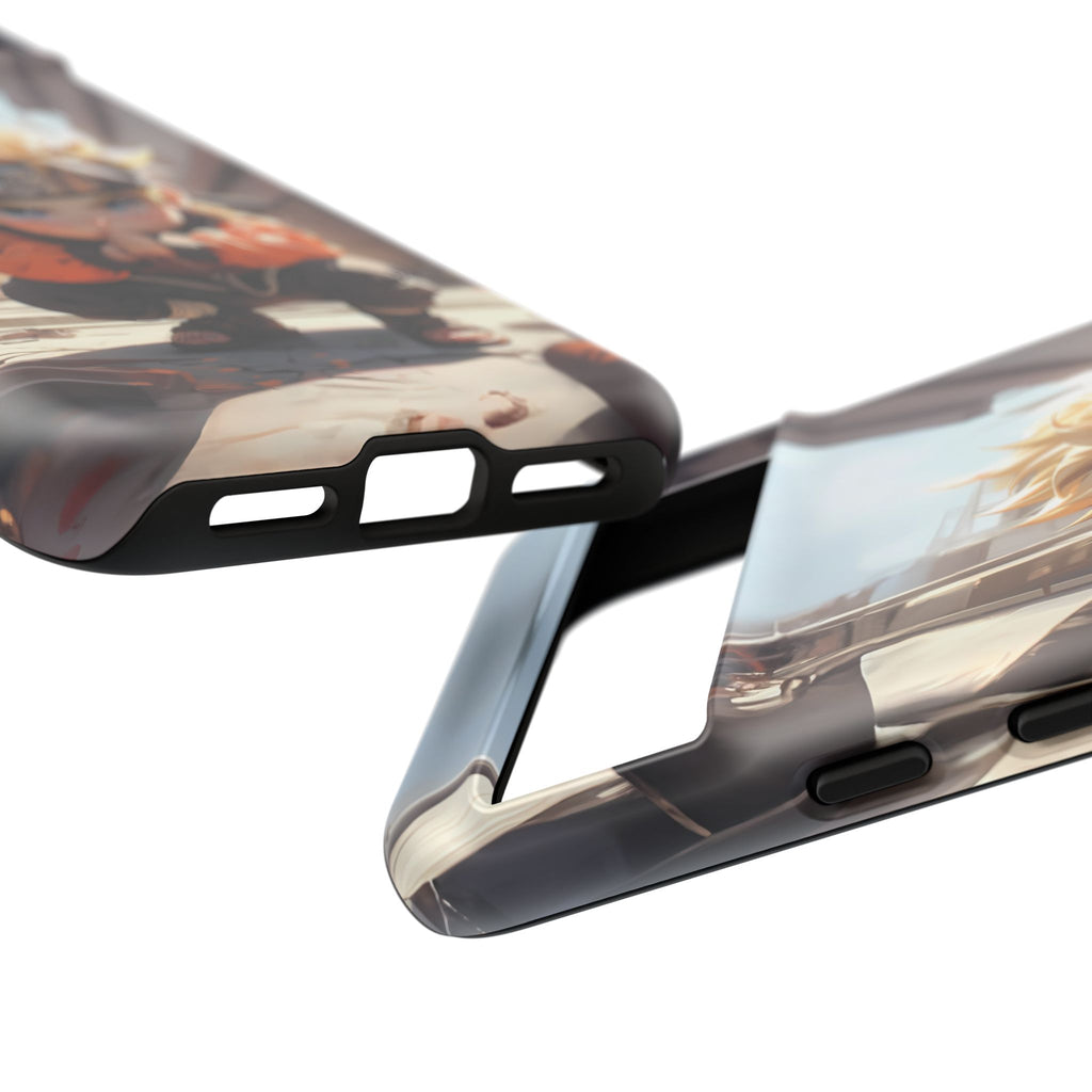 Chibi Naruto Tough Phone Case – Anime Protective Case for iPhone & Samsung, UV Resistant, Durable & Stylish