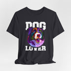 Dog Lover Shirt – Colorful Graphic T-Shirt for Dog Owners | Soft Cotton Unisex Fit
