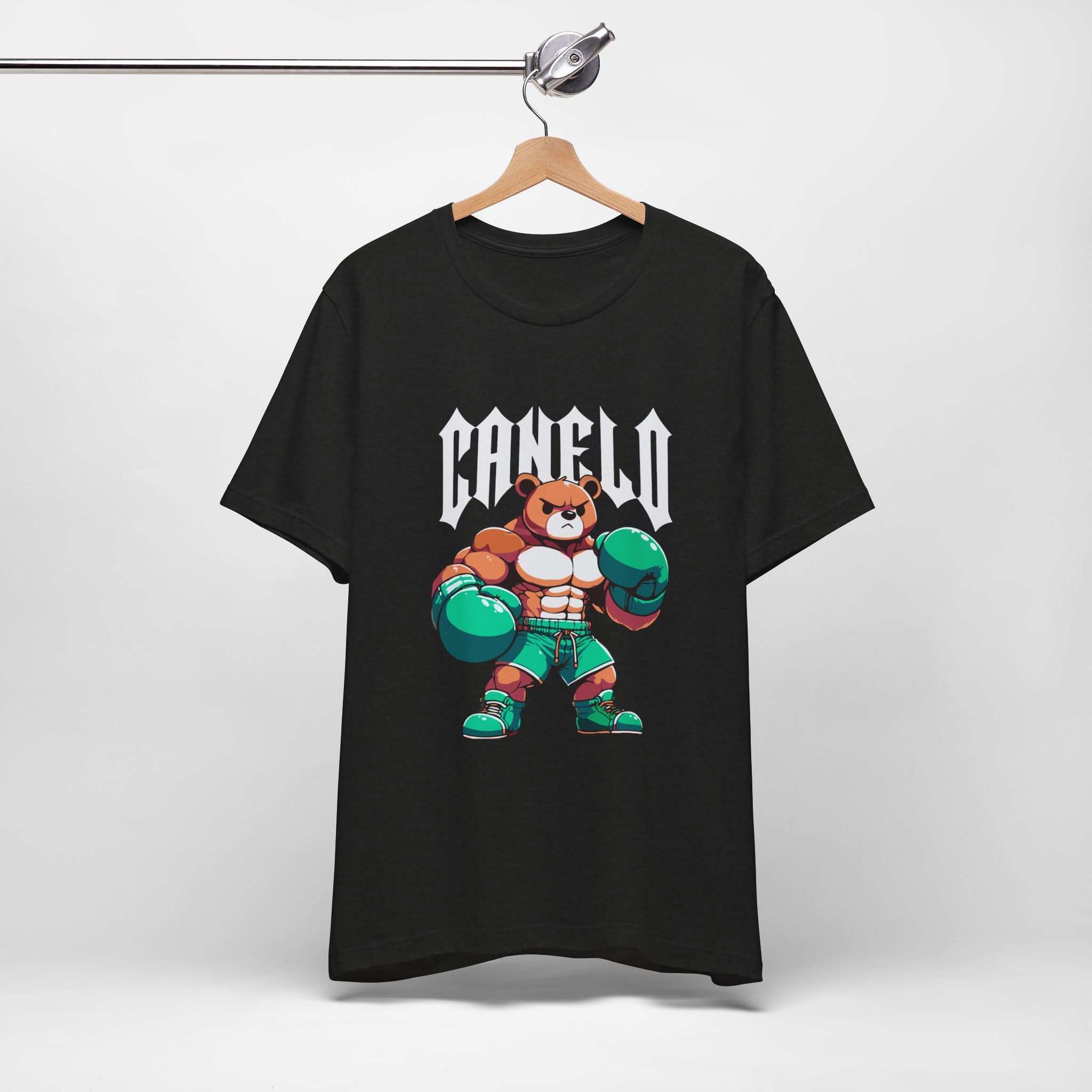 Boxing Bear T-Shirt - Unisex Jersey Short Sleeve Tee Inspired by Canelo