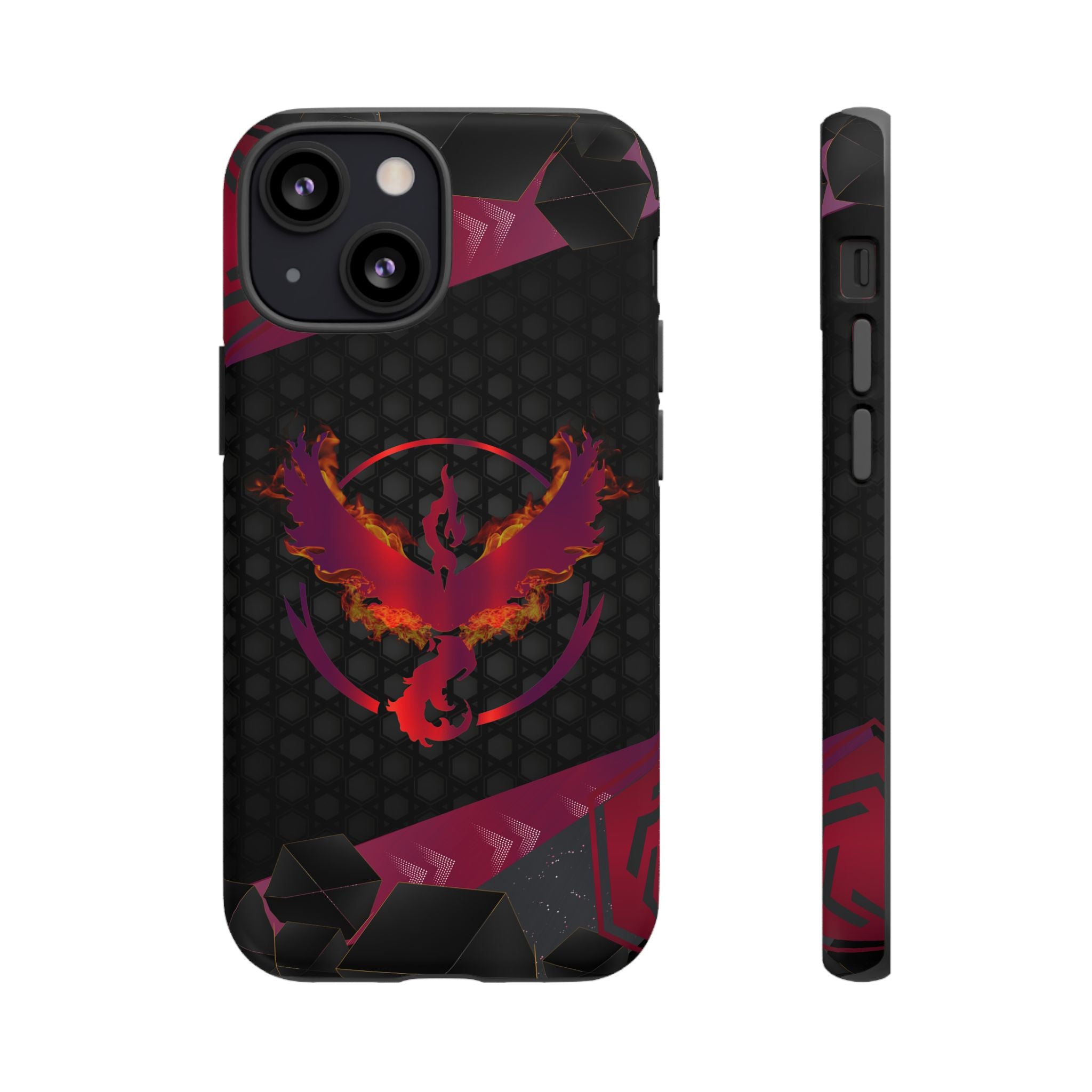Pokémon Phone Case – Team Valor Tough & Rugged Dual-Layer Protection for iPhone, Samsung, Pixel | Wireless Charging Ready