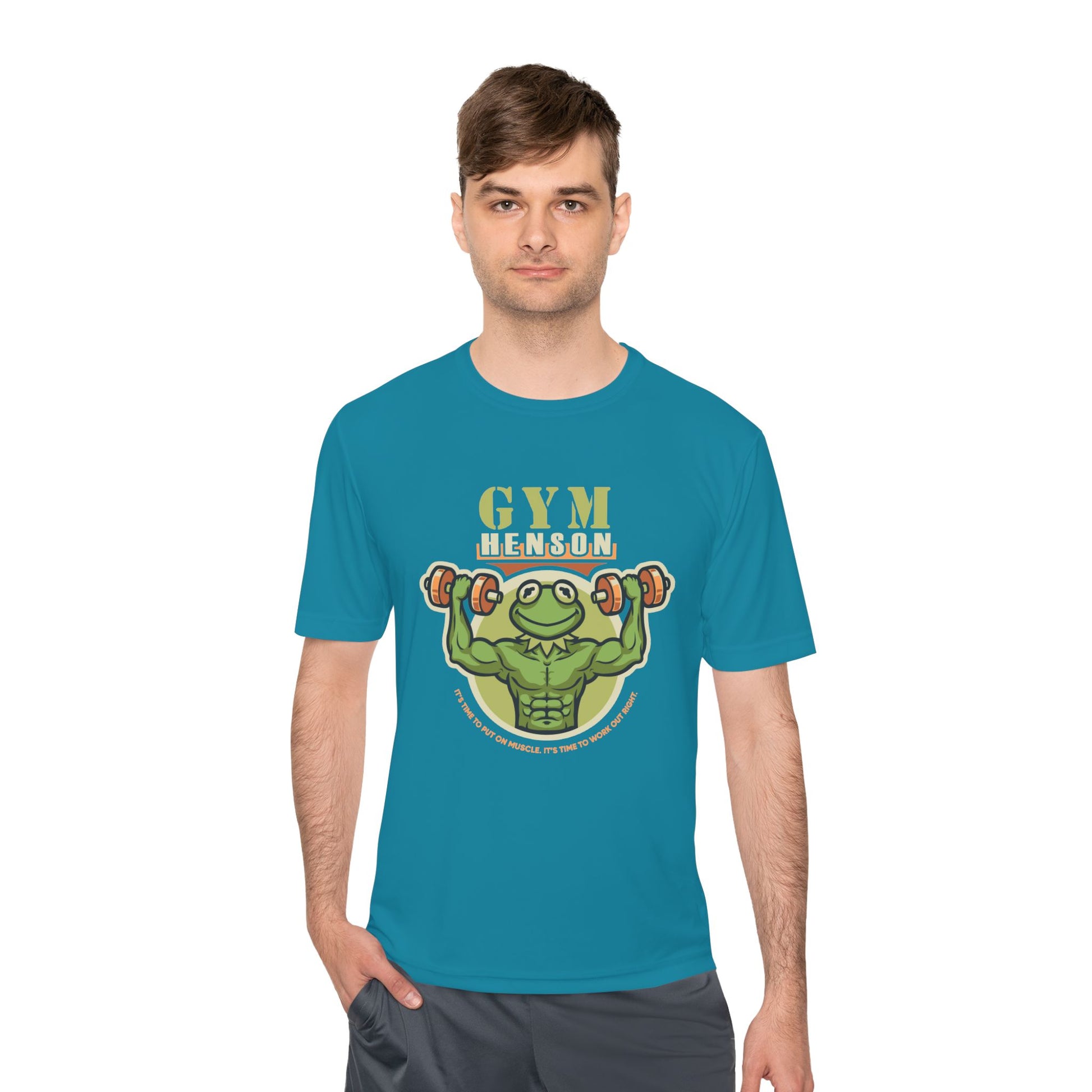 T-Shirt Workout Shirt - Gym Henson Moisture Wicking Tee | Motivational Fitness Apparel