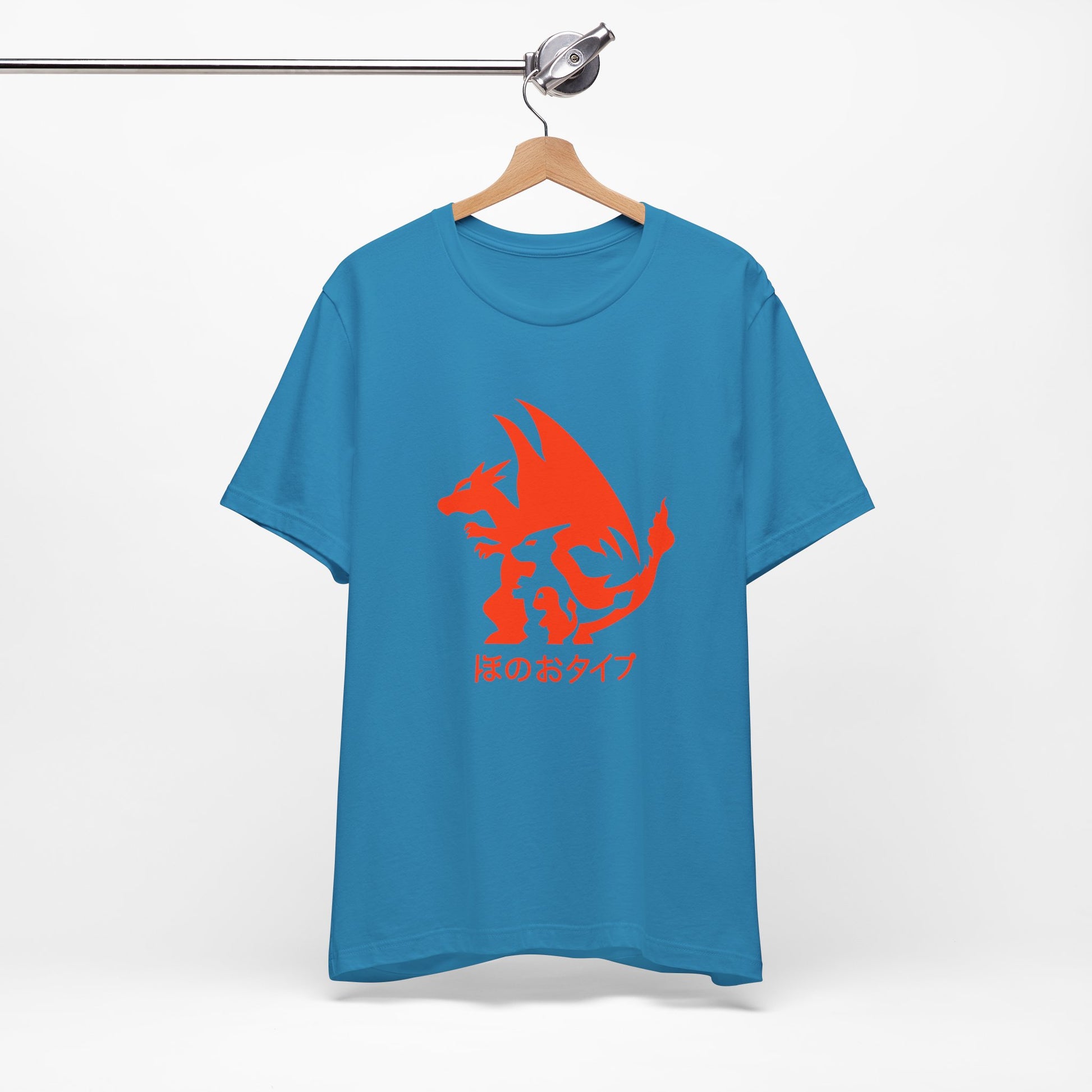 T-Shirt Unisex Dragon Graphic Tee - Perfect for Gamers, Anime Lovers, Casual Wear, Birthday Gifts, Fun Events, Cozy Vibes Aqua