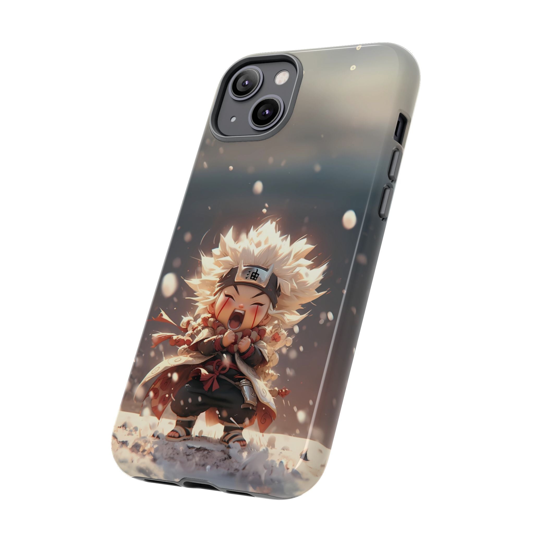 Anime Phone Case – Chibi Jiraiya Tough Protective Case for iPhone & Samsung