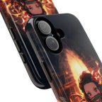 Chibi Nezuko Kamado Tough Phone Case – Anime Protective Case for iPhone & Samsung, UV Resistant, Durable & Stylish