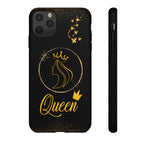 Tough Case Queen Phone Case – Matte & Glossy Crown Design for iPhone, Samsung & Pixel iPhone 11 Pro Max Matte