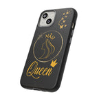 Tough Case Queen Phone Case – Matte & Glossy Crown Design for iPhone, Samsung & Pixel