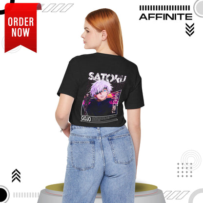 T-Shirt Unisex Anime Jujutsu Kaisen T-shirt - Gojou Satoru Design