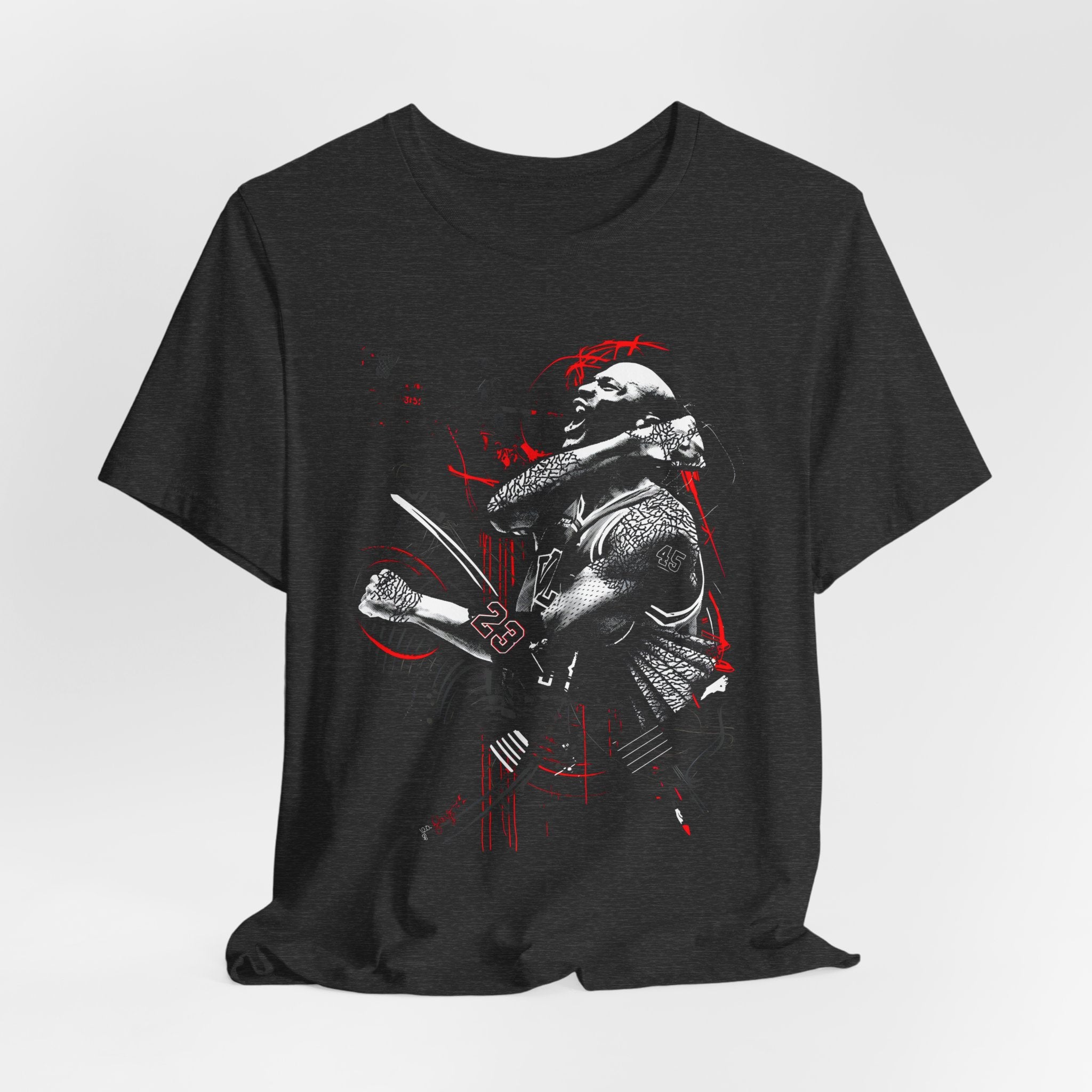 Michael Jordan Graphic Tee – Bold Basketball Player T-Shirt for Streetwear Fans | Unisex Cotton Crew Neck