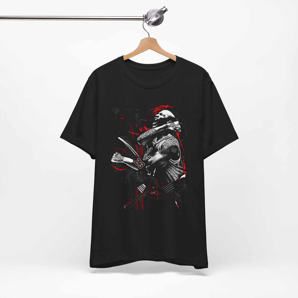T-Shirt Dark Warrior Graphic Tee | Cool Casual Streetwear Black