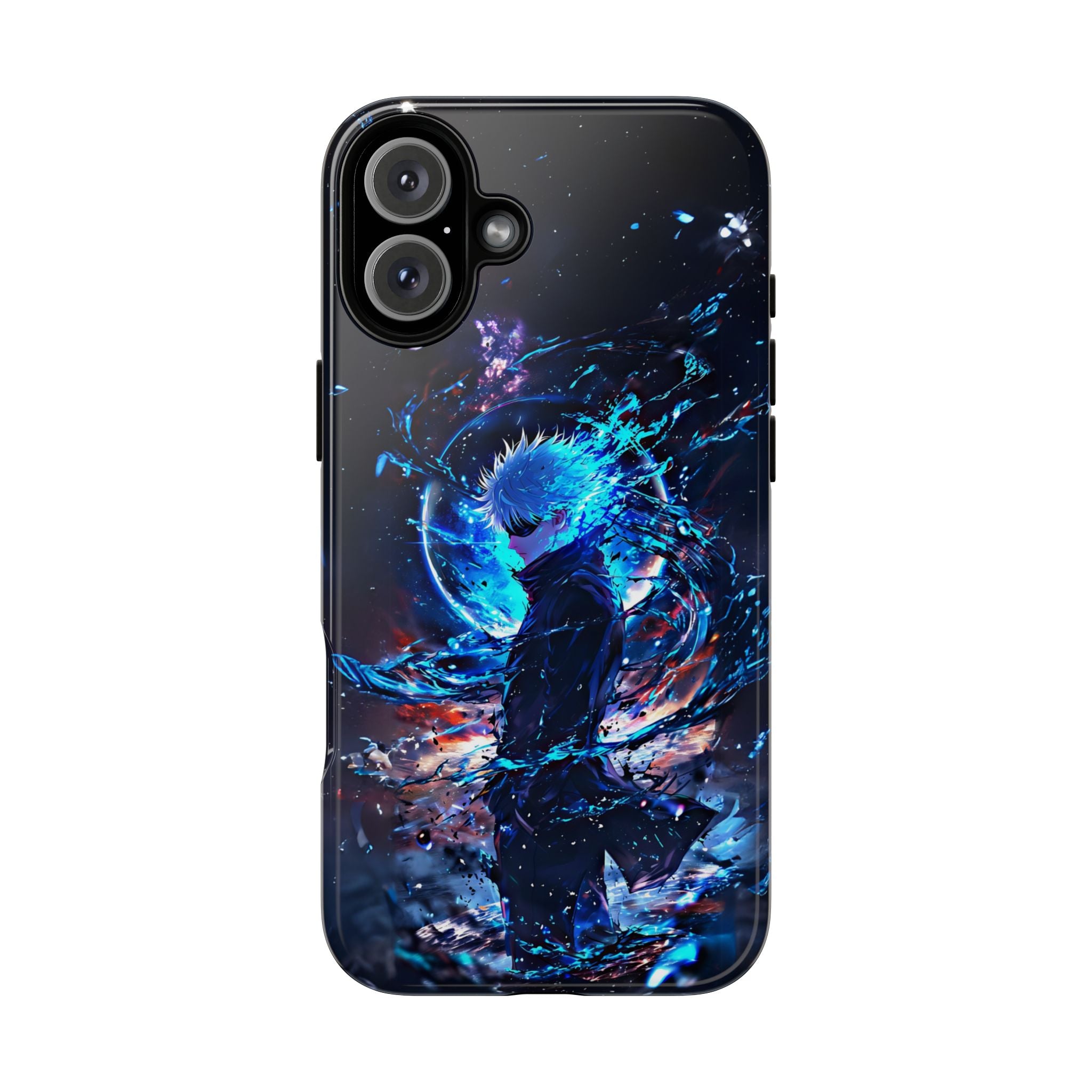 Anime Tough Phone Case – Gojou Satoru Design for iPhone, Samsung, and Google Pixel