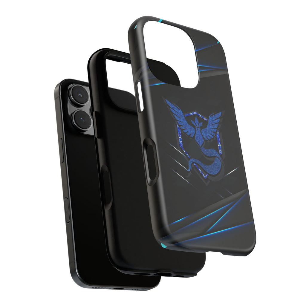 Team Mystic Phone Case - Tough Dual-Layer Protective Case for iPhone, Samsung, Pixel