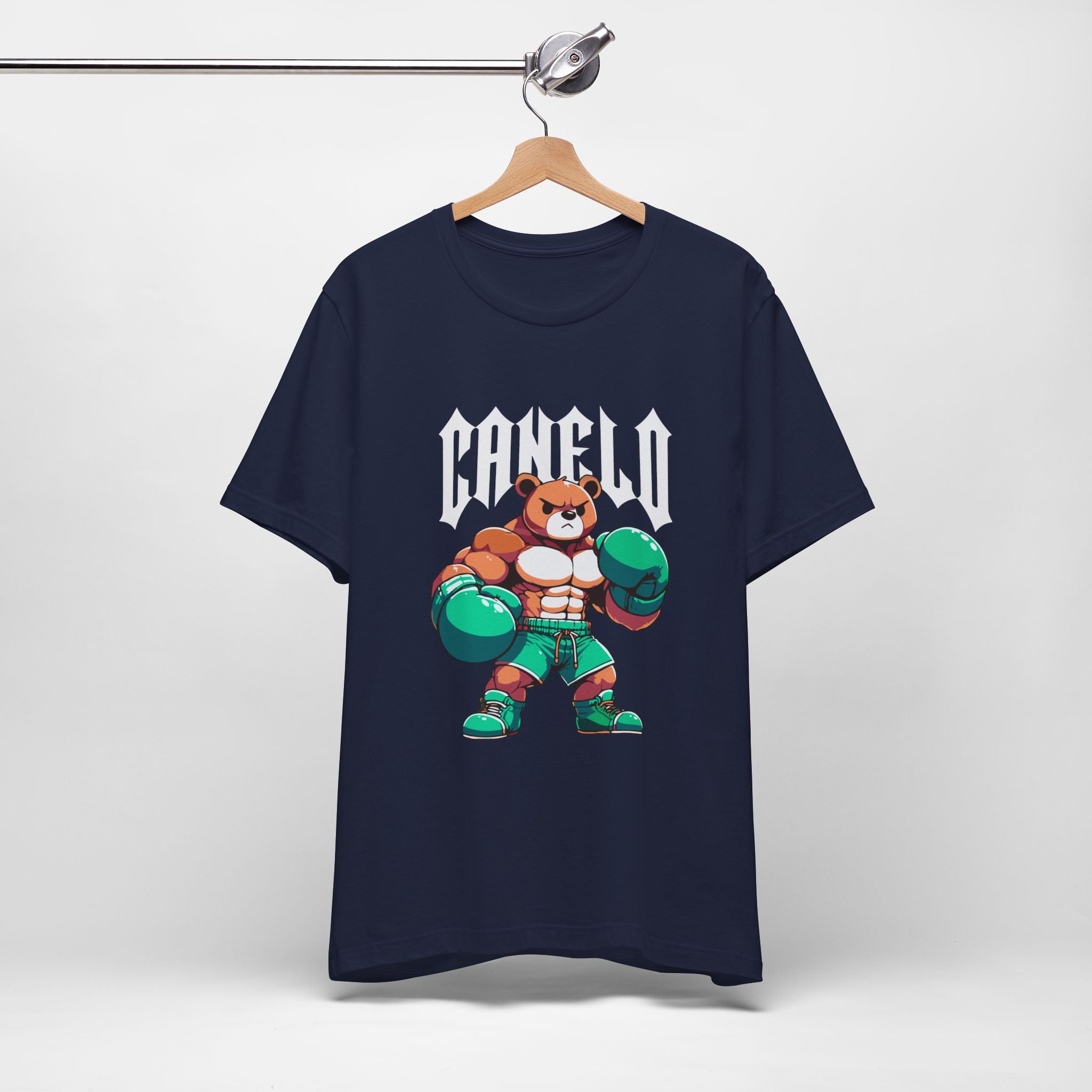 Boxing Bear T-Shirt - Unisex Jersey Short Sleeve Tee Inspired by Canelo