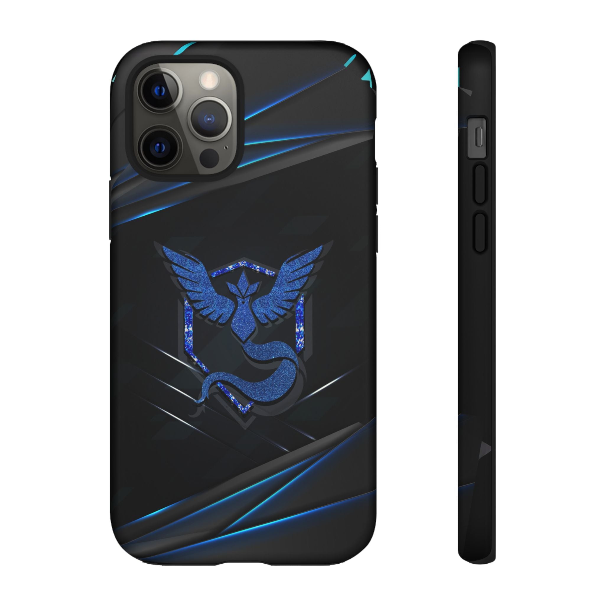 Team Mystic Phone Case - Tough Dual-Layer Protective Case for iPhone, Samsung, Pixel