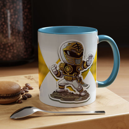 Mug White Ranger Mug – 11oz & 15oz Mighty Morphin Power Rangers Ceramic Cup