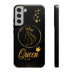 Tough Case Queen Phone Case – Matte & Glossy Crown Design for iPhone, Samsung & Pixel Samsung Galaxy S22 Plus Glossy