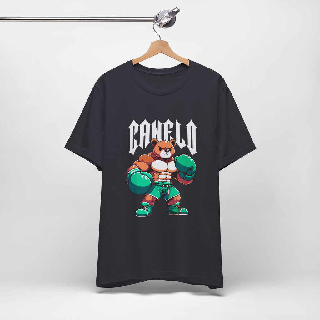 Boxing Bear T-Shirt - Unisex Jersey Short Sleeve Tee Inspired by Canelo