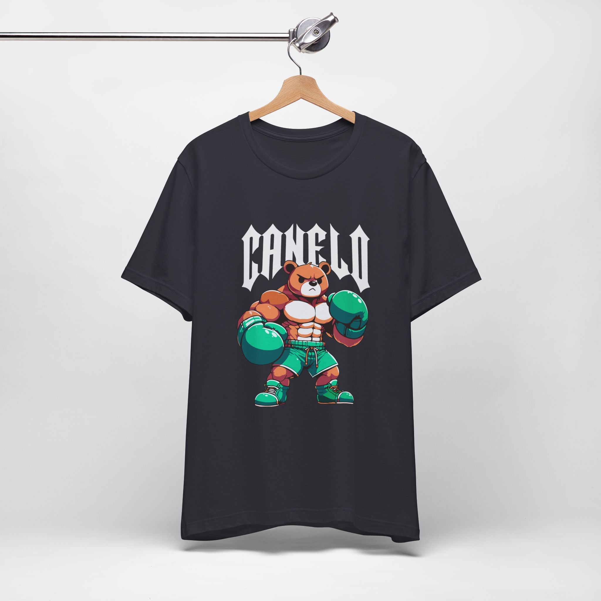 Boxing Bear T-Shirt - Unisex Jersey Short Sleeve Tee Inspired by Canelo