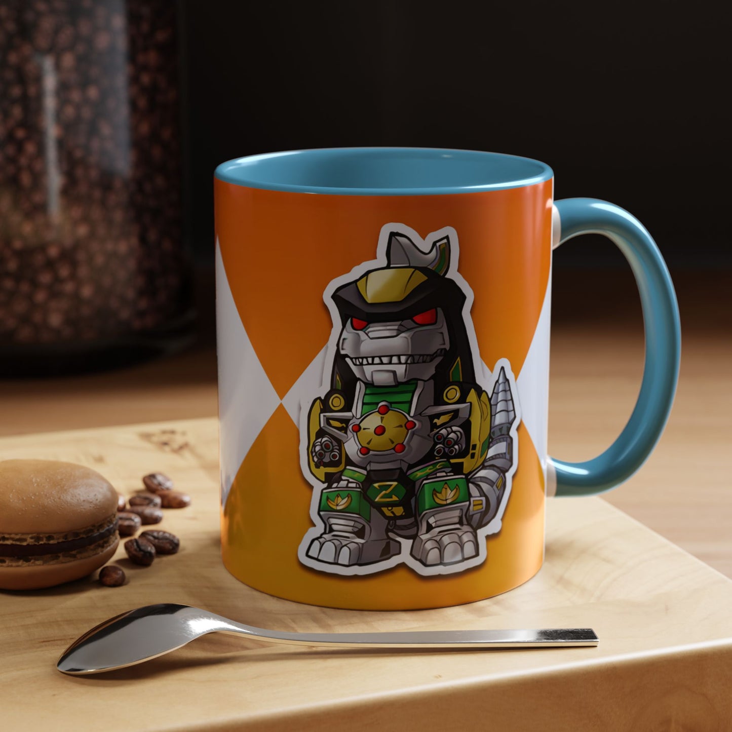 Mug Power Rangers Dragonzord Mug – 11oz & 15oz Ceramic Coffee Cup