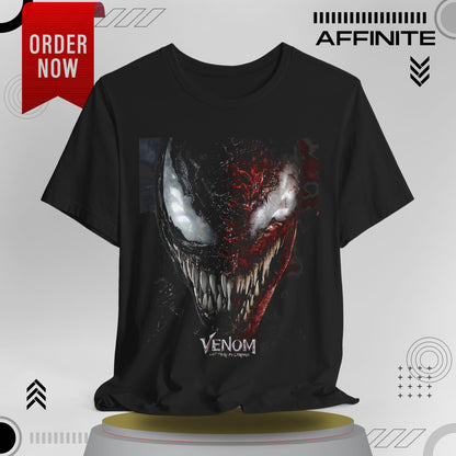 T-Shirt Venom Graphic Tee - Unisex Comic Book T-Shirt for Fans (100% Cotton)