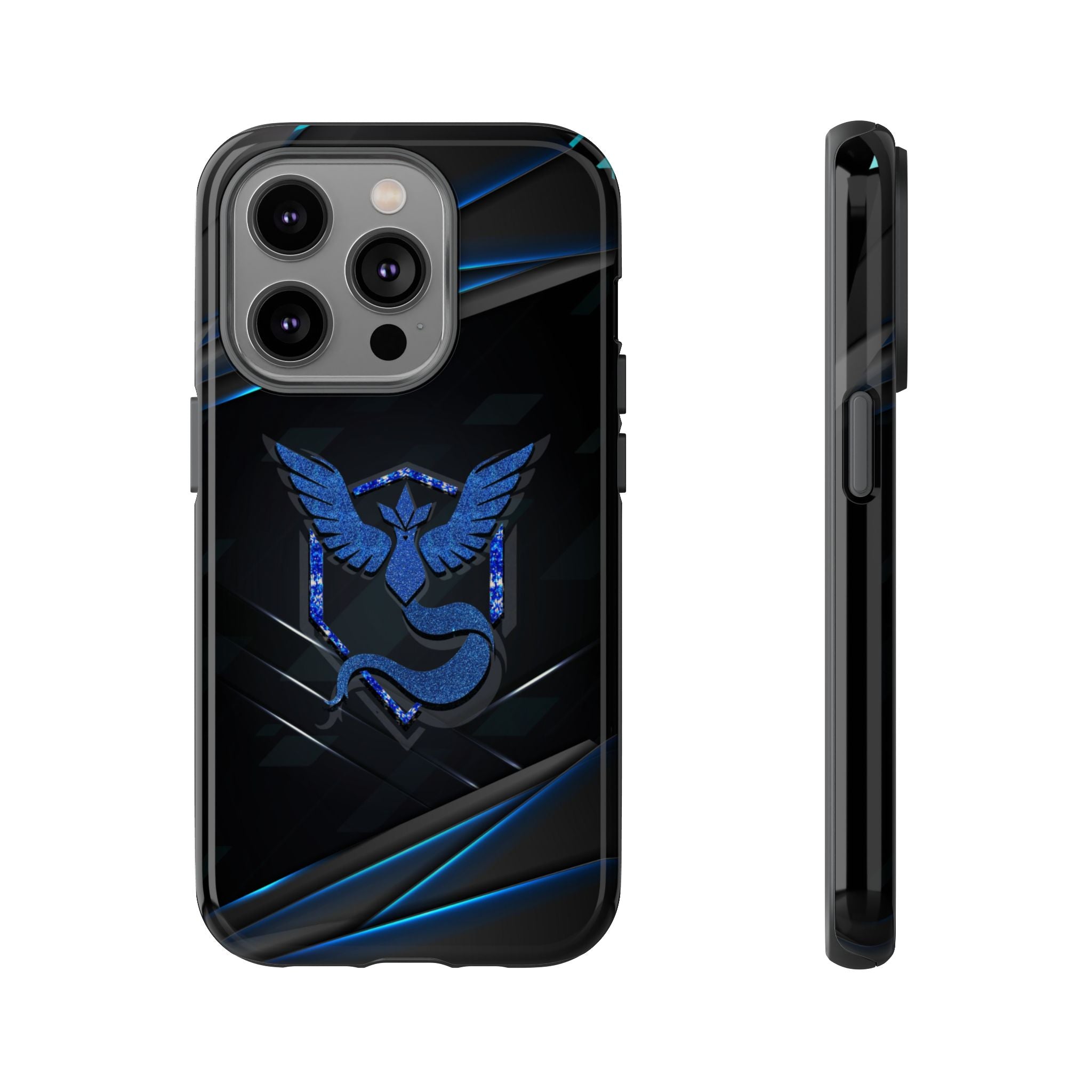 Team Mystic Phone Case - Tough Dual-Layer Protective Case for iPhone, Samsung, Pixel