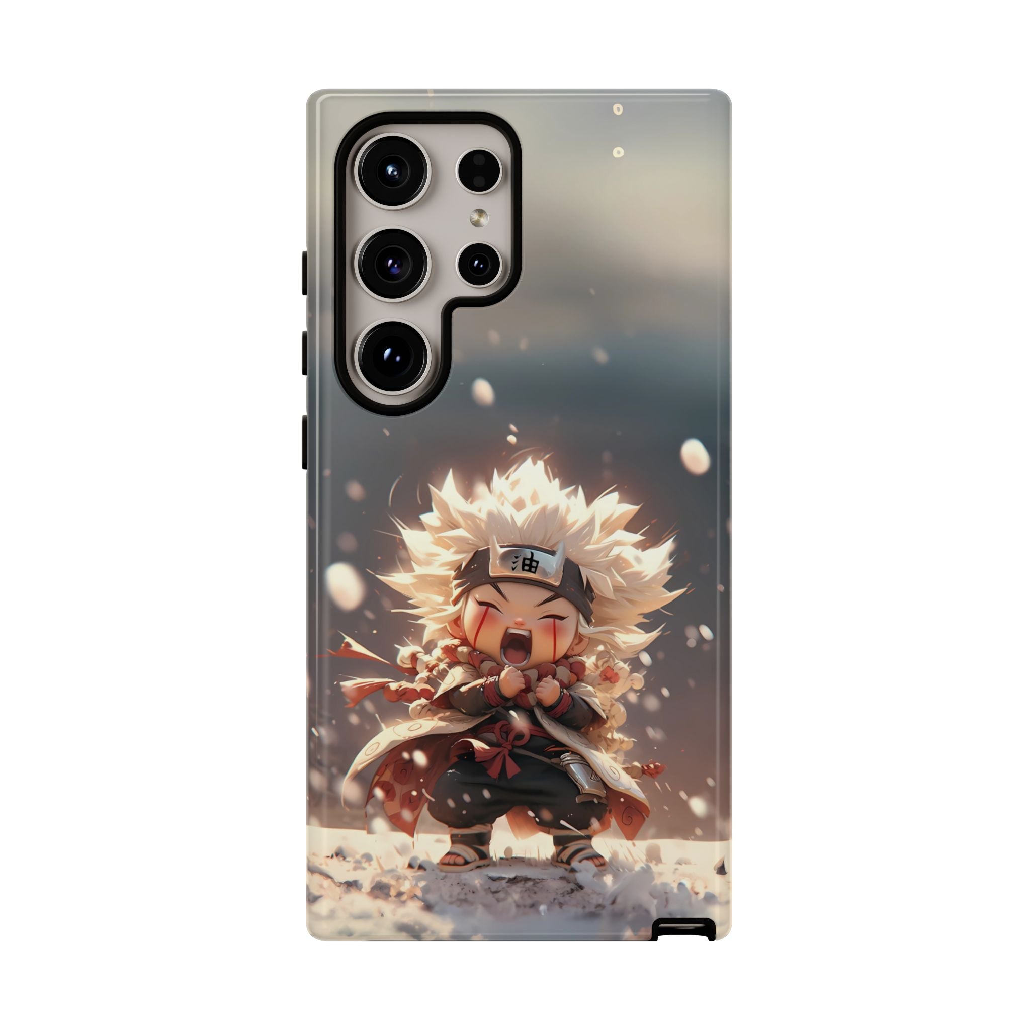 Anime Phone Case – Chibi Jiraiya Tough Protective Case for iPhone & Samsung