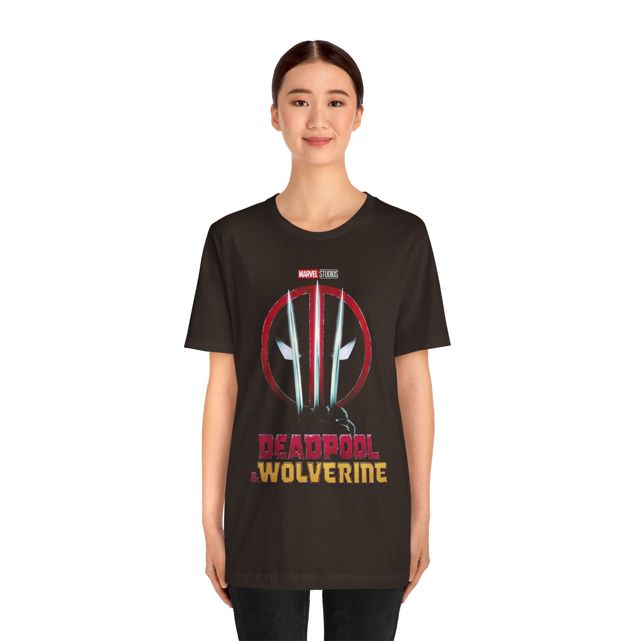 Deadpool and Wolverine T-Shirt – Marvel Graphic Tee for Comic Fans | Unisex Cotton Jersey