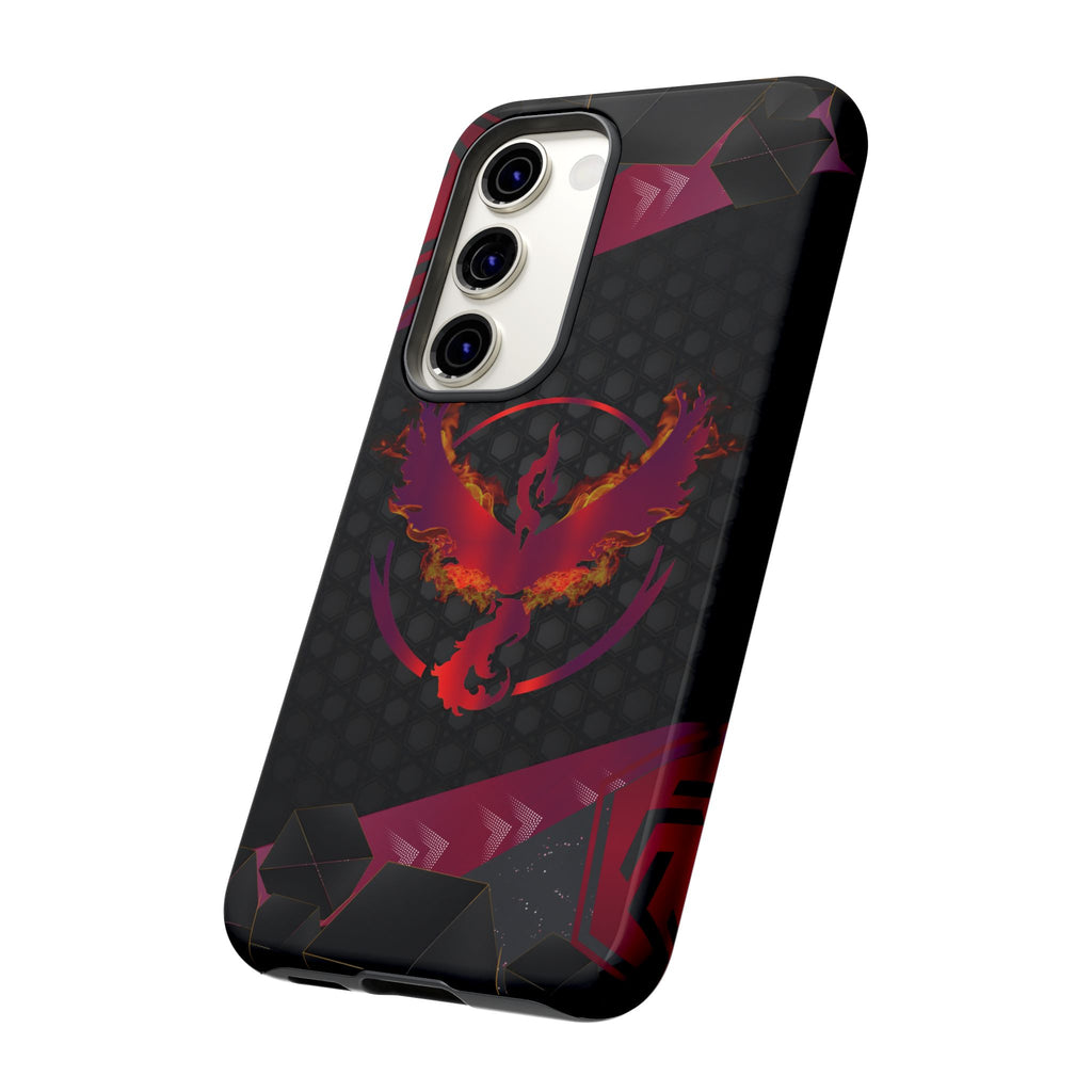 Pokémon Phone Case – Team Valor Tough & Rugged Dual-Layer Protection for iPhone, Samsung, Pixel | Wireless Charging Ready