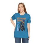 Biker T-Shirt for Men – Freedom Rider Motorcycle Graphic Tee | Unisex Cotton Short Sleeve