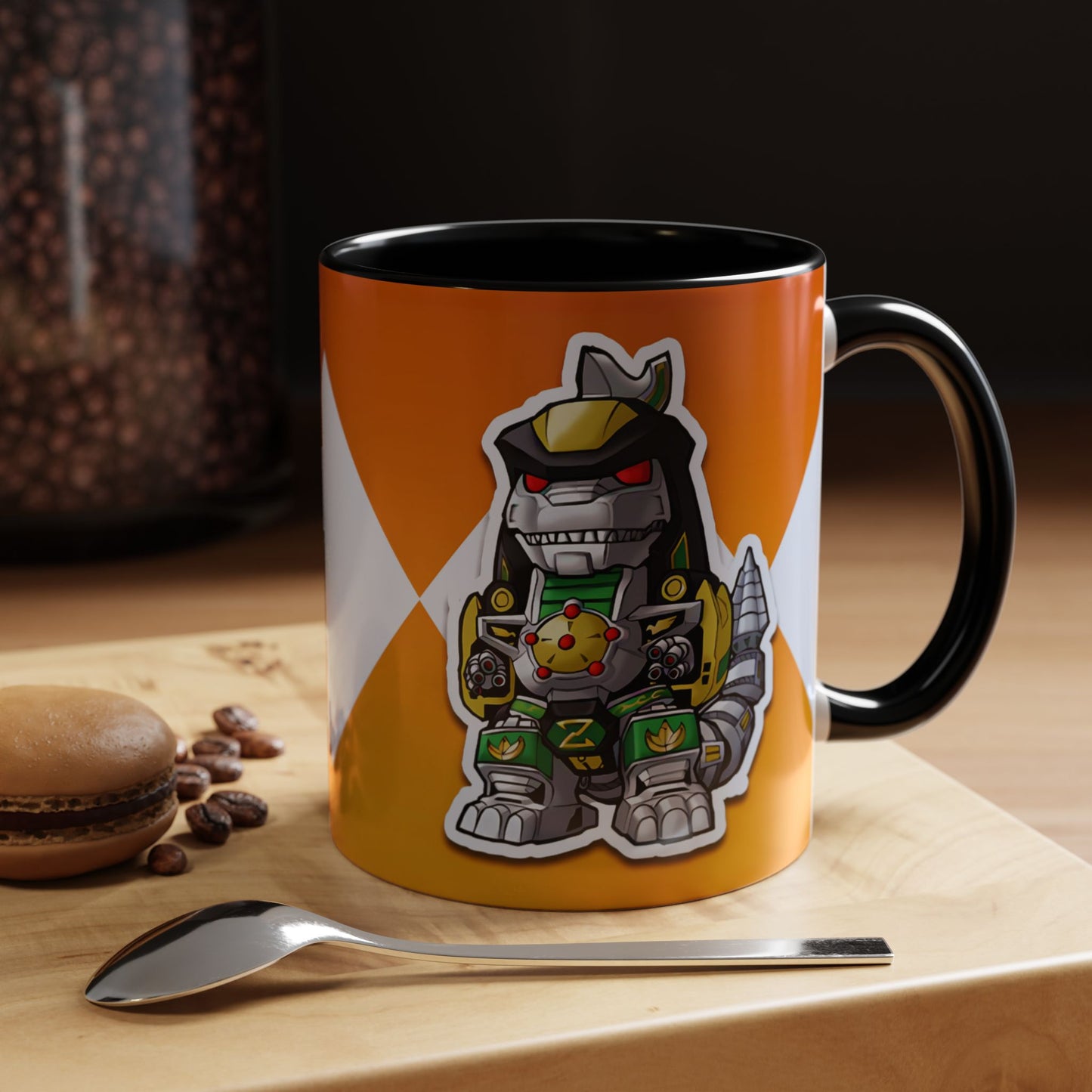 Mug Power Rangers Dragonzord Mug – 11oz & 15oz Ceramic Coffee Cup