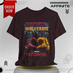 T-Shirt Deadpool Wolverine T-Shirt | Marvel Unisex Graphic Tee | Perfect Gift for Fans