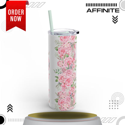 Tumblers Sleek & Stylish 20oz Skinny Matte Tumbler – Love Edition