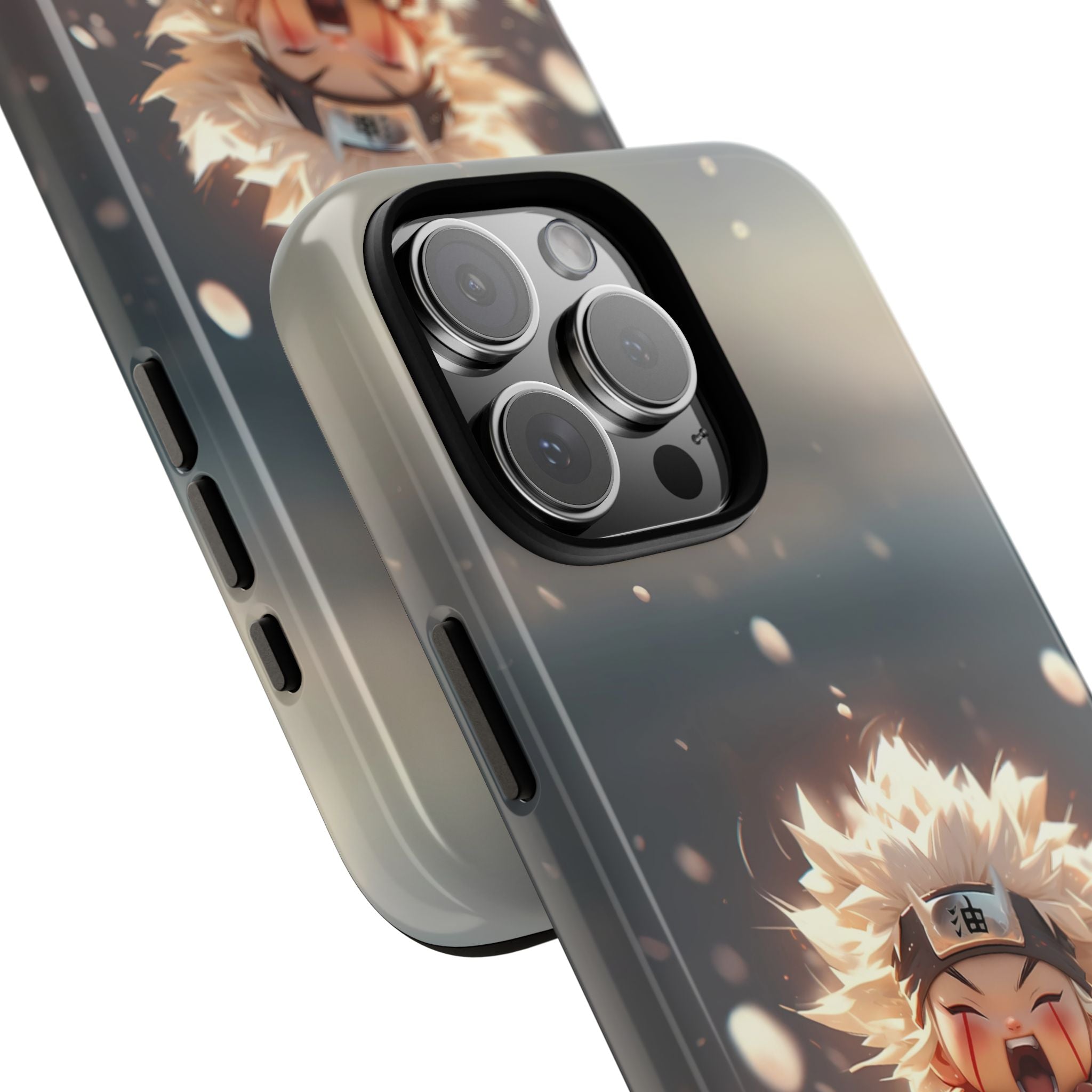 Anime Phone Case – Chibi Jiraiya Tough Protective Case for iPhone & Samsung