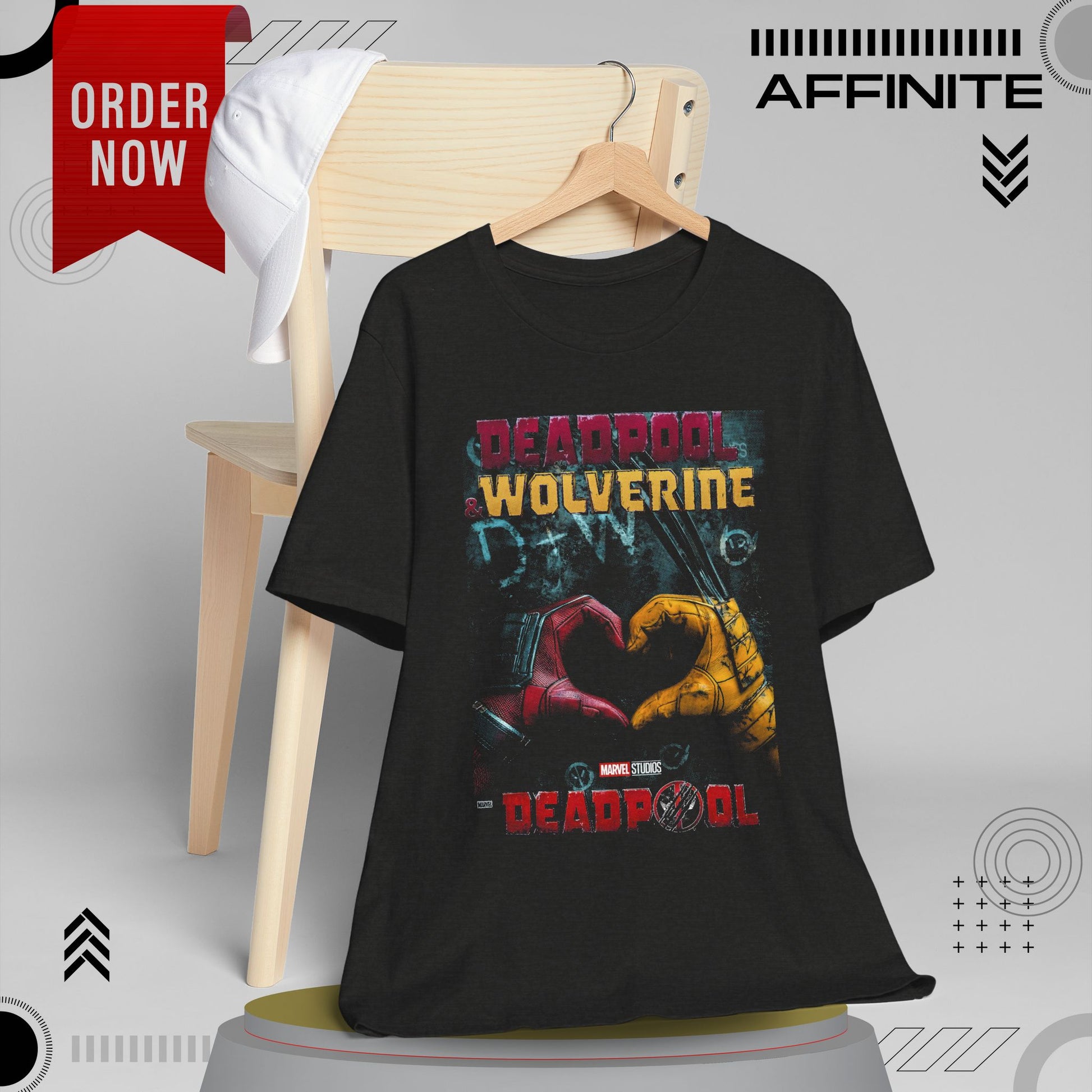 T-Shirt Deadpool Wolverine T-Shirt | Marvel Unisex Graphic Tee | Perfect Gift for Fans