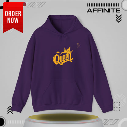 Hoodie Rule in Style: The Ultimate 'Queen' Hoodie for Everyday Royalty! Purple