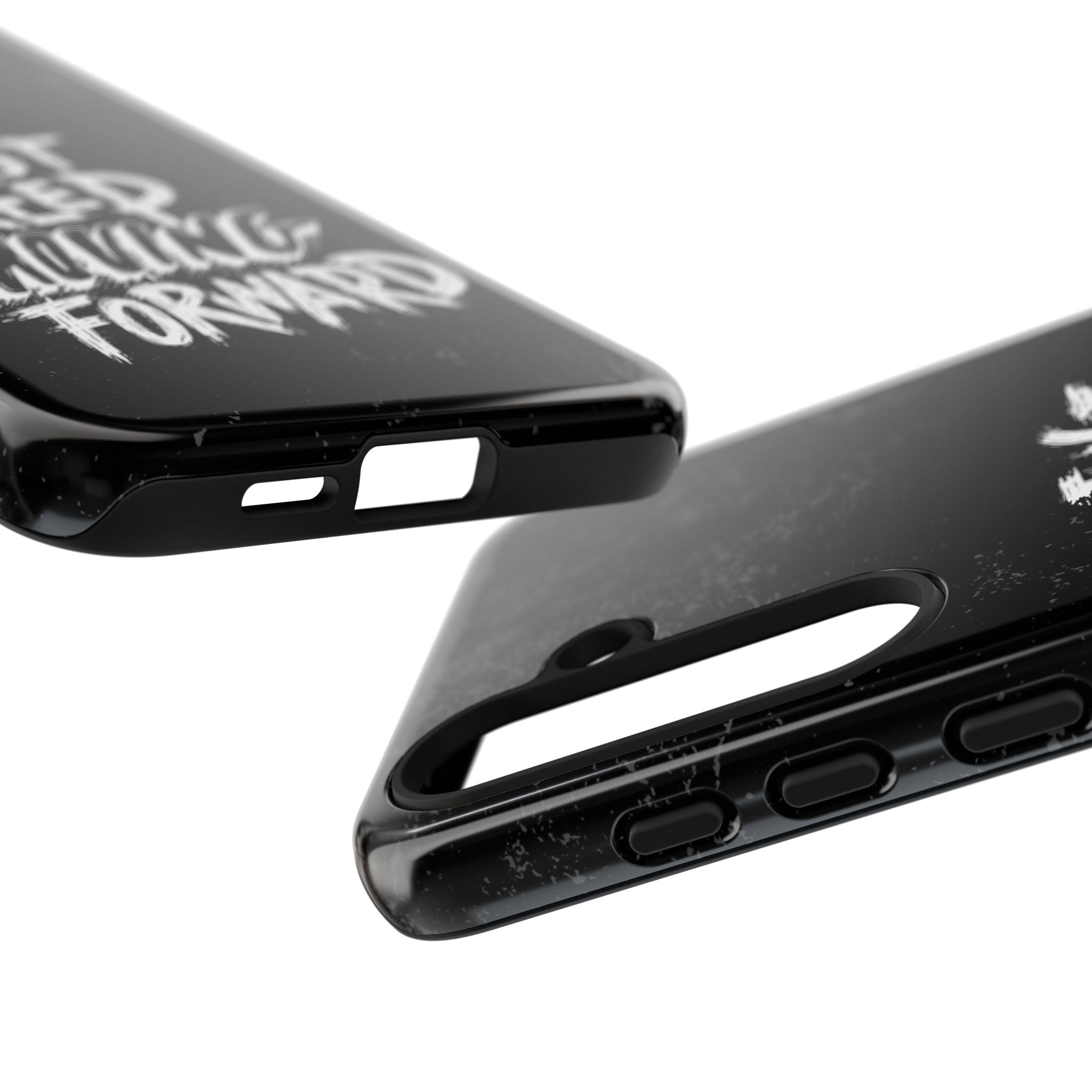 Tough Cases - Keep Moving Forward Quote Themed Phone Protection for iPhone, Samsung, and Google Pixel (Matte/Glossy)