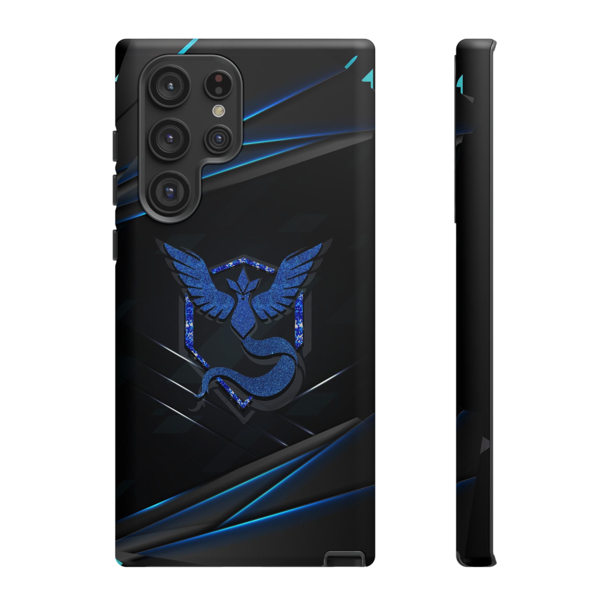 Team Mystic Phone Case - Tough Dual-Layer Protective Case for iPhone, Samsung, Pixel