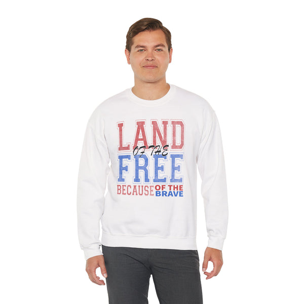 Back view of sweatshirt showing fit and drape