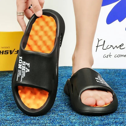 Slippers Mens House Slippers - Luxury Memory Foam & EVA Sole | Affinite Store