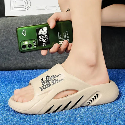 Slippers Mens House Slippers - Luxury Memory Foam & EVA Sole | Affinite Store