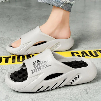Slippers Mens House Slippers - Luxury Memory Foam & EVA Sole | Affinite Store