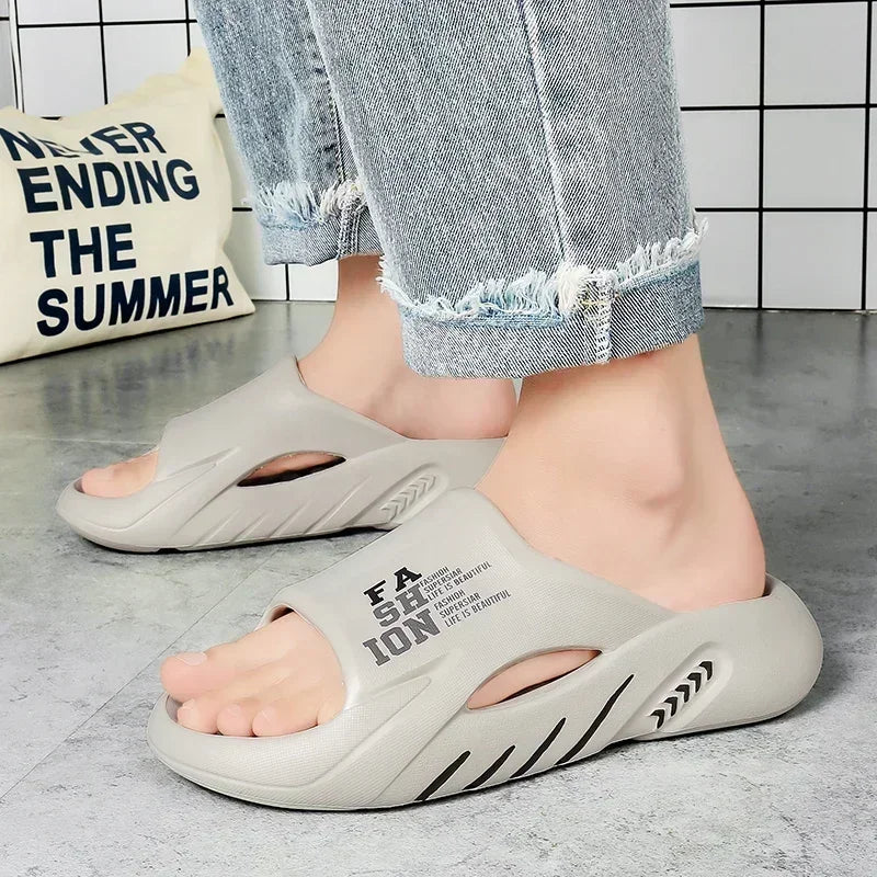 Slippers Mens House Slippers - Luxury Memory Foam & EVA Sole | Affinite Store