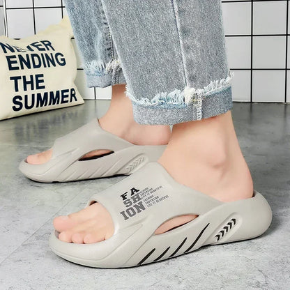 Slippers Mens House Slippers - Luxury Memory Foam & EVA Sole | Affinite Store