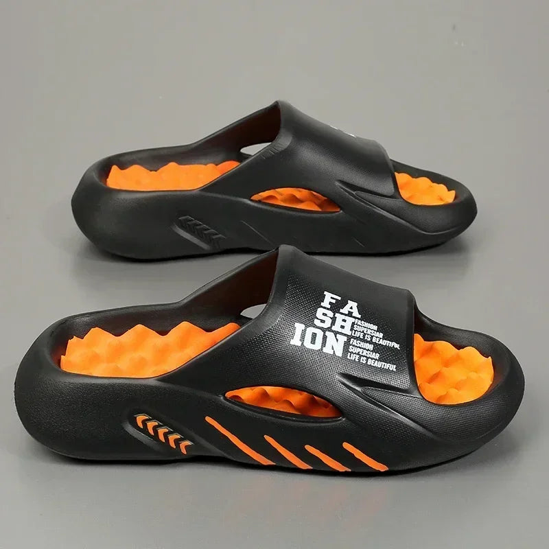 Slippers Mens House Slippers - Luxury Memory Foam & EVA Sole | Affinite Store