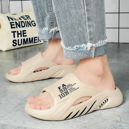 Slippers Mens House Slippers - Luxury Memory Foam & EVA Sole | Affinite Store