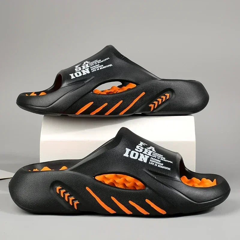 Slippers Mens House Slippers - Luxury Memory Foam & EVA Sole | Affinite Store